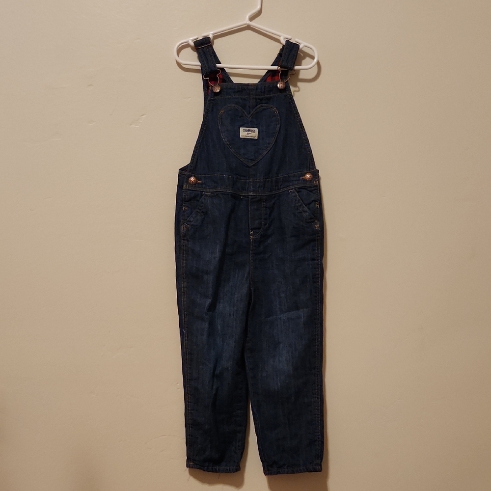 OshKosh B'gosh Dark Blue Denim Overalls